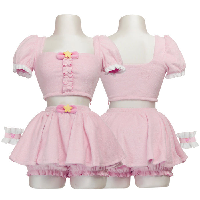 Chiitan Ruffle Outfit - Kawaii Plush Cosplay
