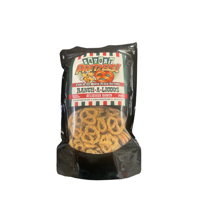 Chocolate Moose Fudge Factory - Savory Pretzels (200g)