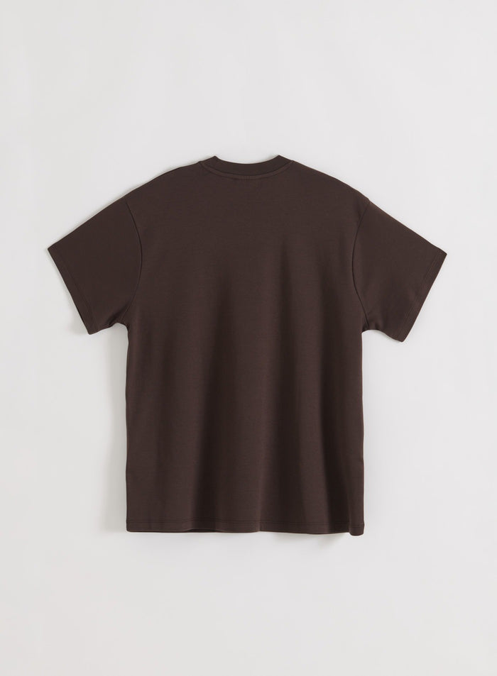 Chocolate Varsity Boyfriend T-shirt