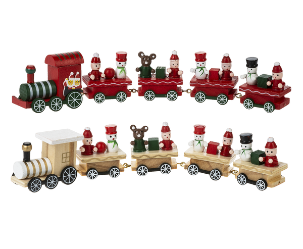 Christmas Train Figurines - Large
