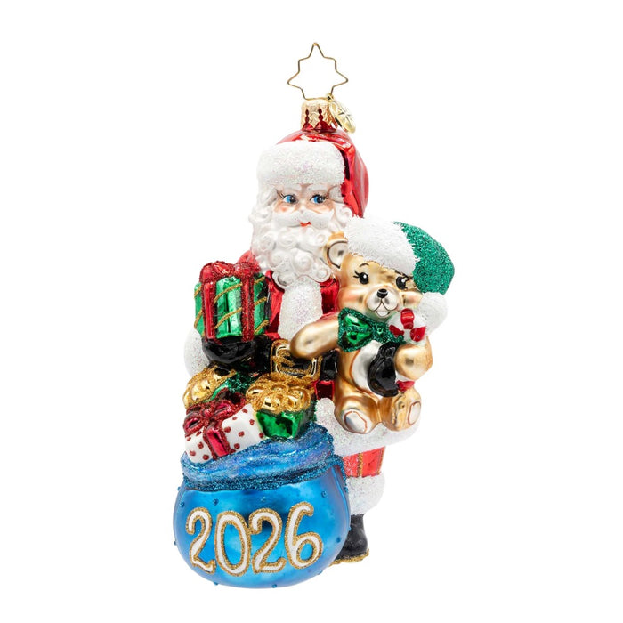 Christopher Radko St. Nick's 2026 Treasures Ornament