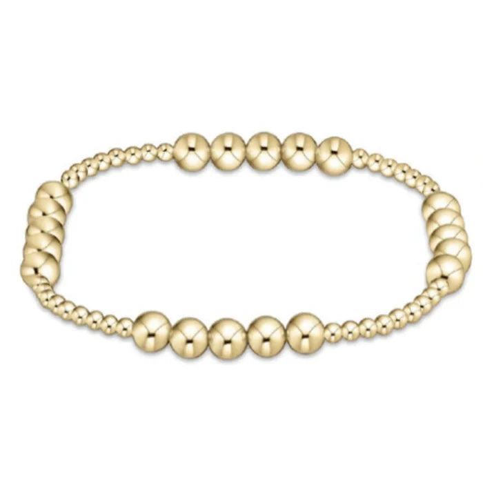 Classic Blissful Pattern Beaded Bracelet 2/4mm-EN
