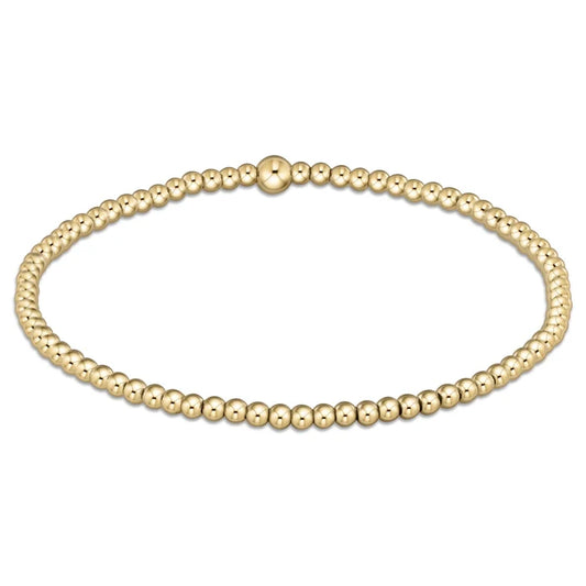 Classic Gold 2.5mm Bracelet-EN