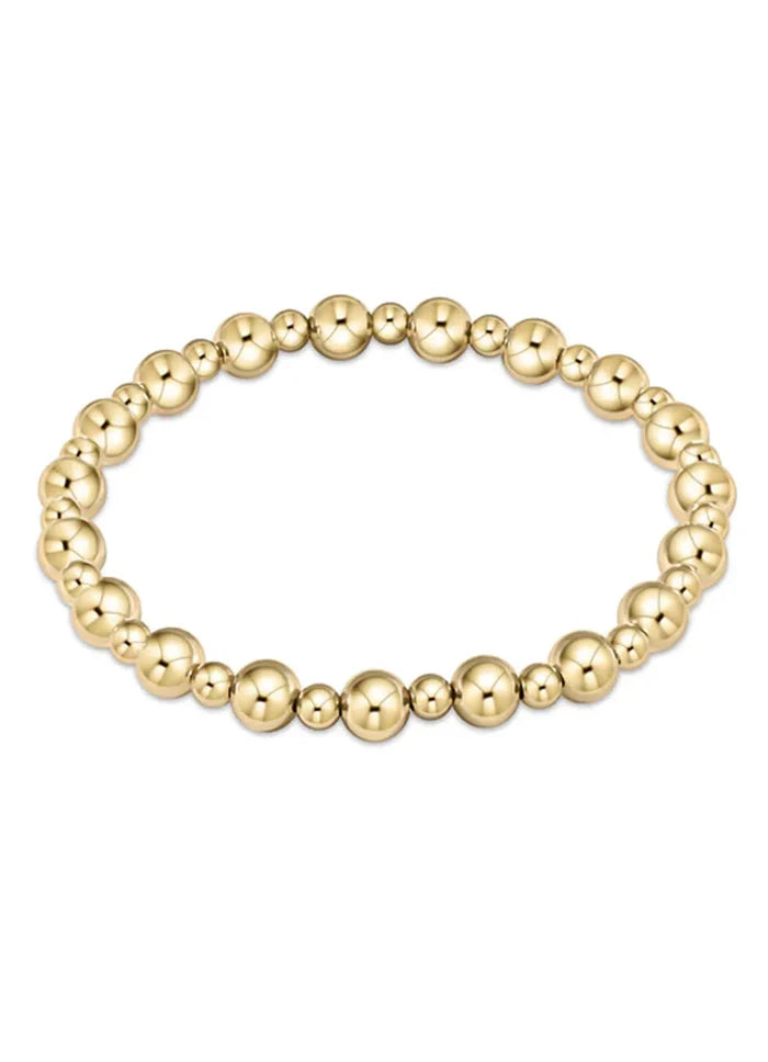 Classic Grateful Pattern 6mm Bead Bracelet-EN