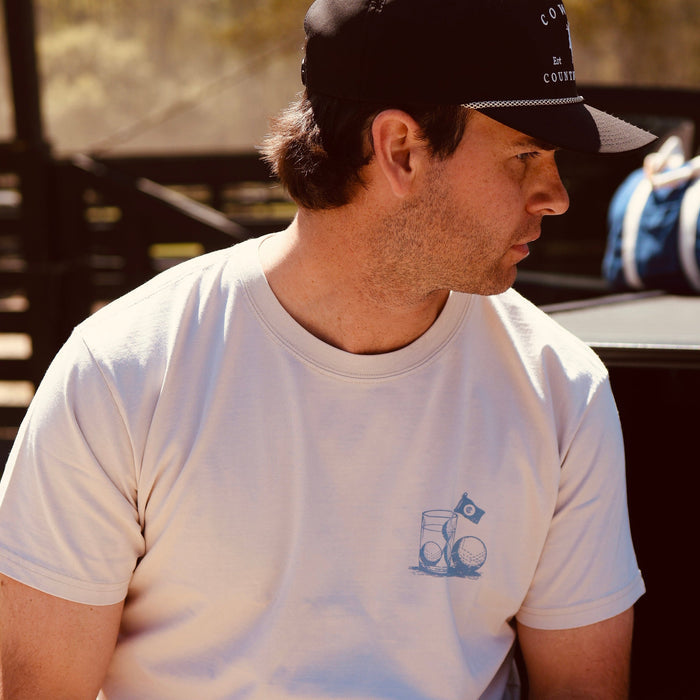 Club Cocktail Tee - White