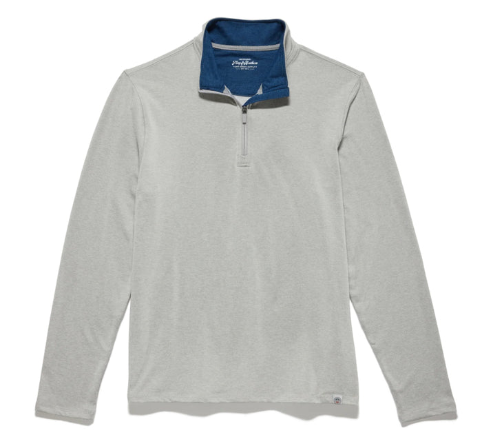 Clutch Comfort 1/4 Zip - Light Grey