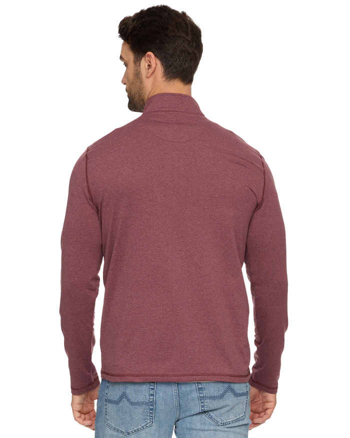 Clutch Comfort 1/4 Zip - Maroon