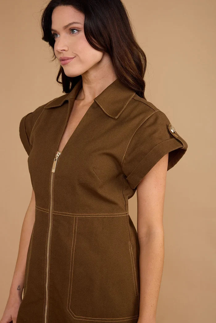 Colin Dress-Mocha
