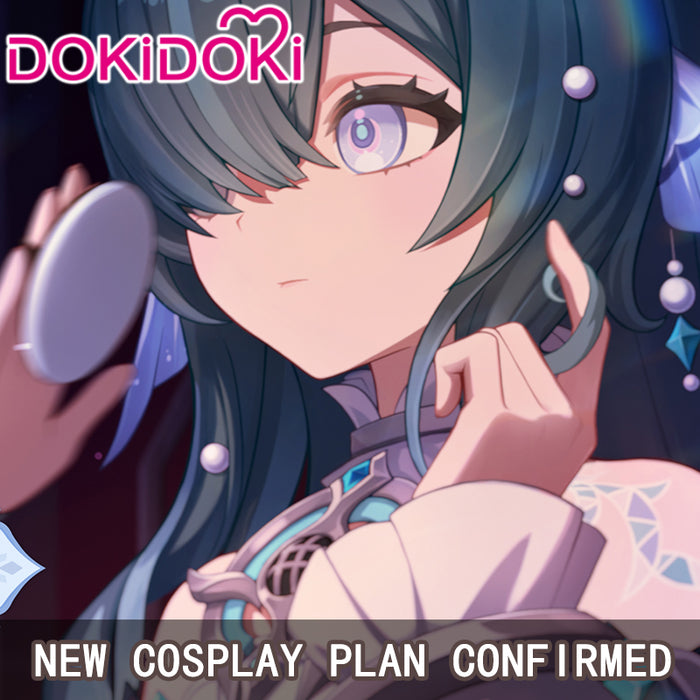 【Confirmed】$5 Deposit =10% OFF Coupon DokiDoki-SR Game Genshin Impact Cosplay Vodyanitsa Costume Snezhnaya