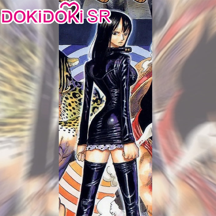 【Confirmed】$5 Deposit =10% OFF DokiDoki-SR Anime Cosplay Black Dress Blue Dots Suit Women Costume