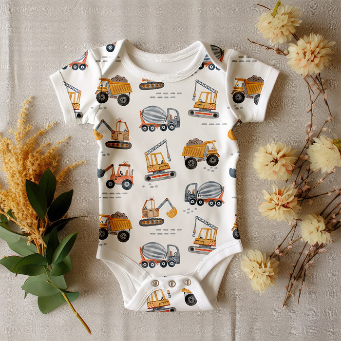 Construction White Organic Jersey