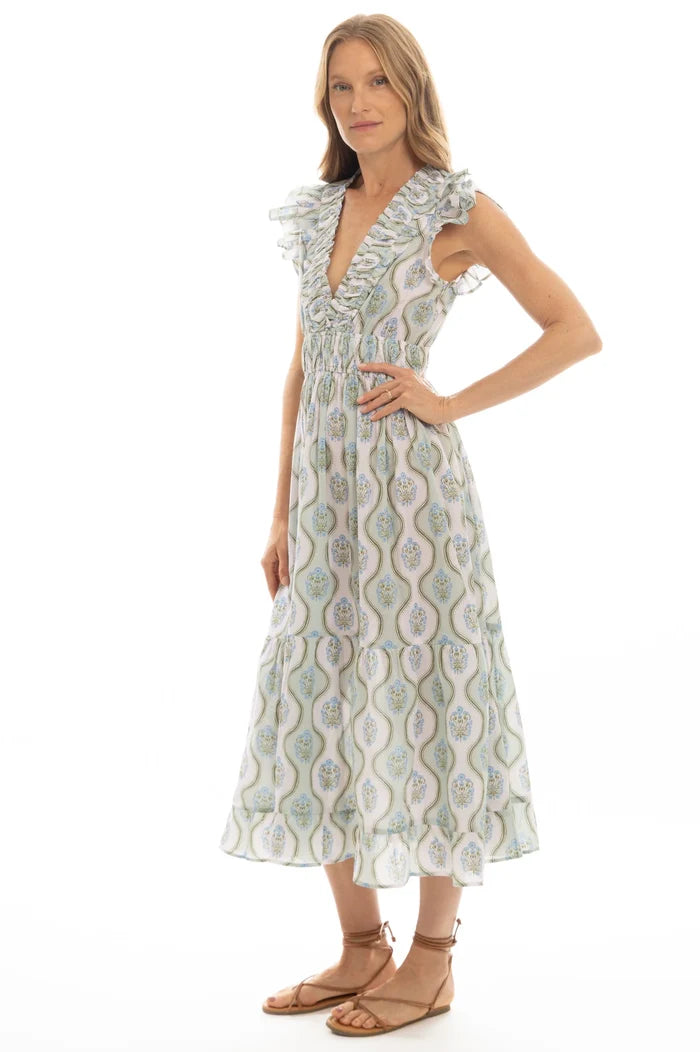Cora Dress - Soft Mint