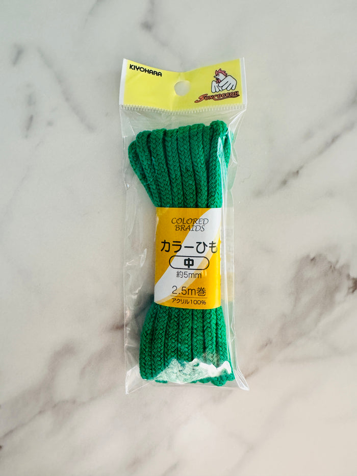 Cording - Soft Cording - Medium Green (57) - Sankokko - Kiyohara