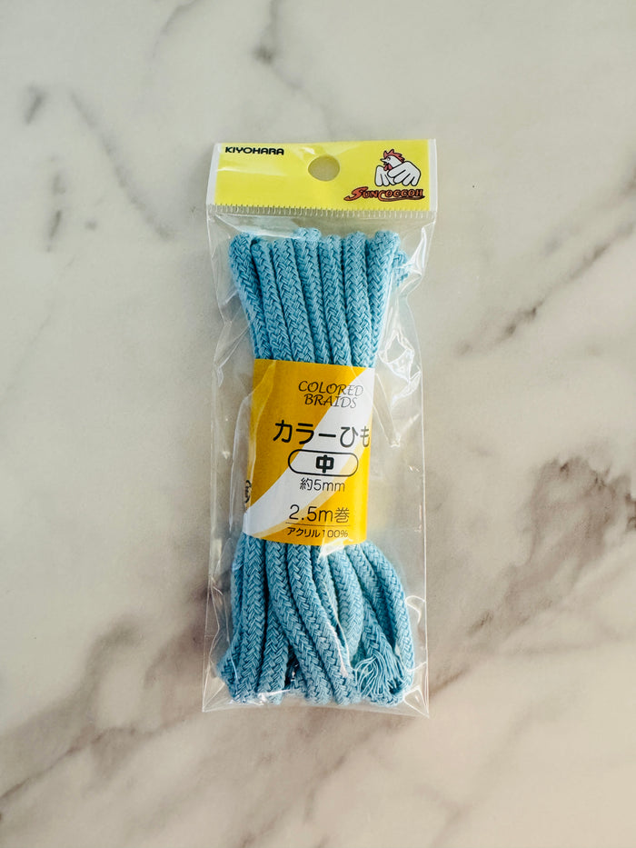 Cording - Soft Cording - Medium Light Blue (143) - Sankokko - Kiyohara