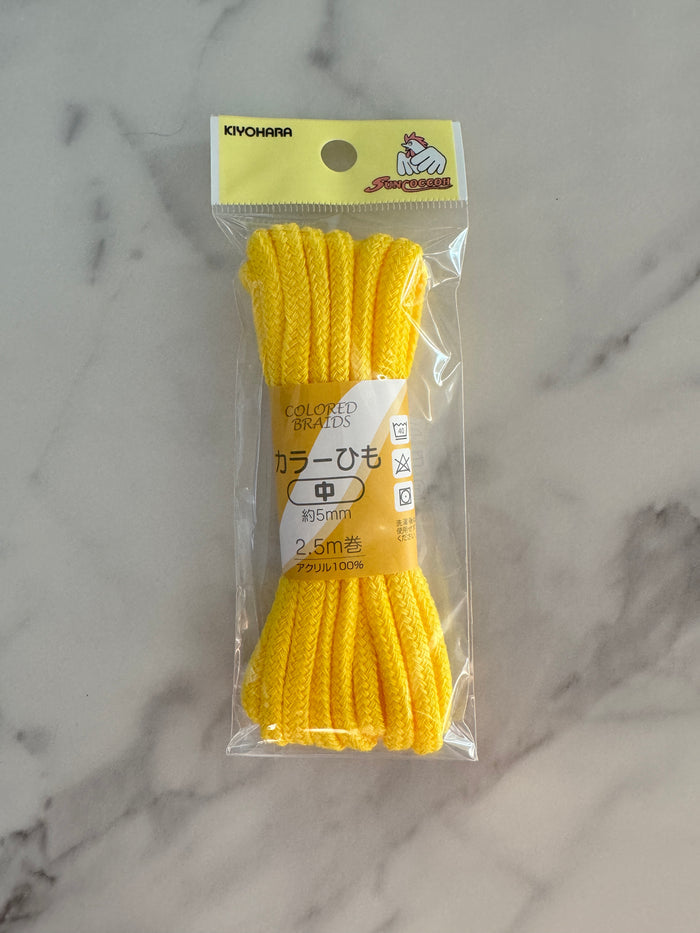 Cording - Soft Cording - Medium Yellow (47) - Sankokko - Kiyohara