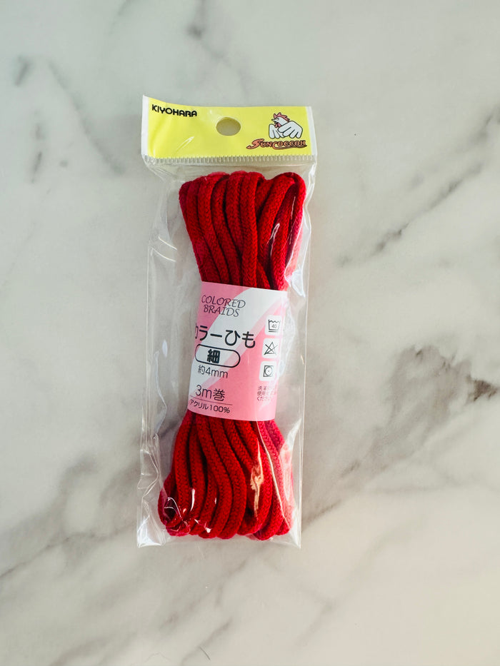Cording - Soft Cording - Red (10)- Sankokko - Kiyohara