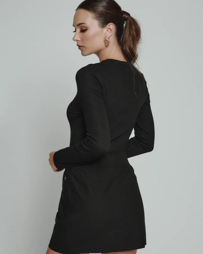 Core Ribbed Long Sleeve
