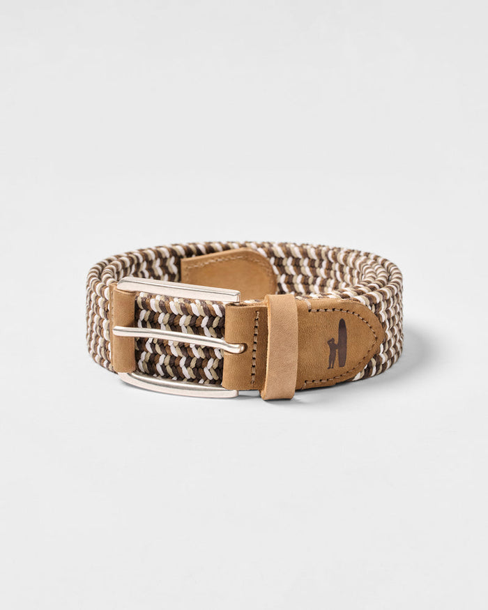 Cotton Stretch Belt - Brown