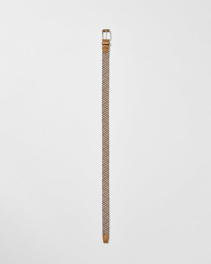 Cotton Stretch Belt - Brown