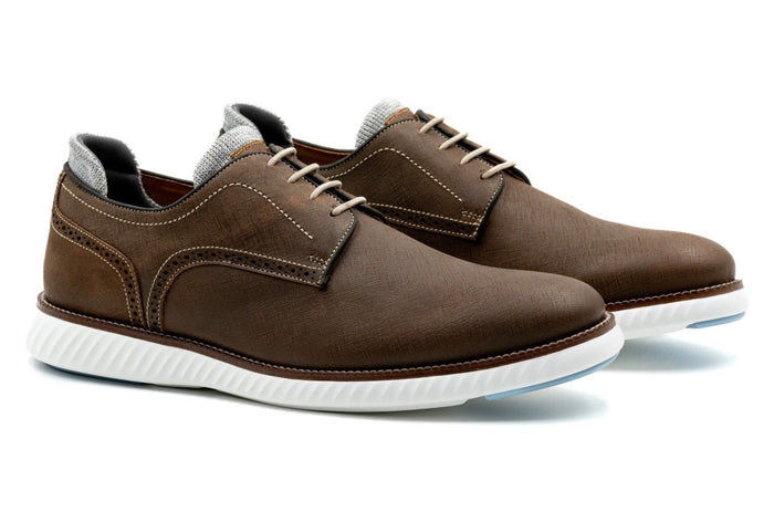 Countryaire Nubuck Plain Toe - Bark