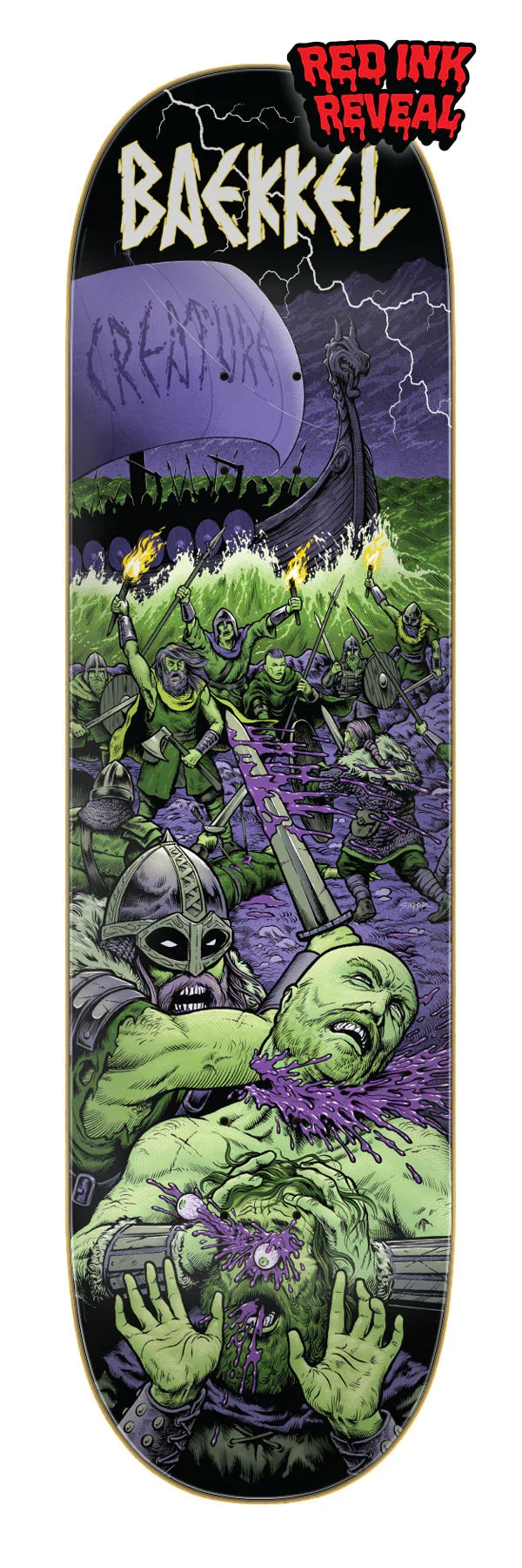 CREATURE - VX DECK  BAEKKEL WARRIORS 8.6 X 32.11