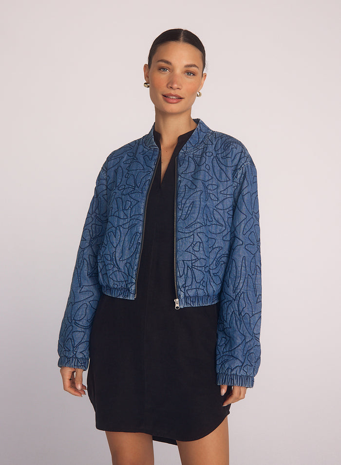 Cropped Flora Jacket