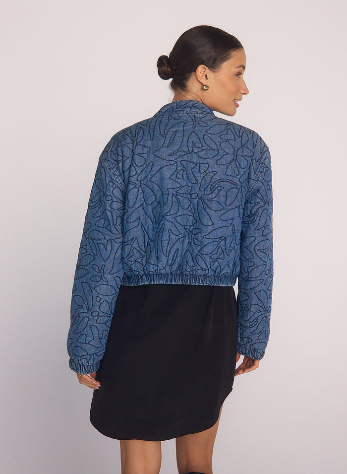 Cropped Flora Jacket