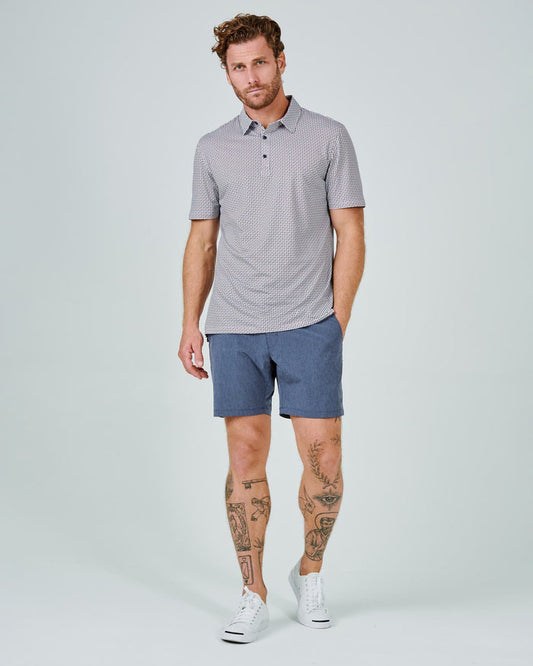 Crossroads 7” Short - SLATE BLUE