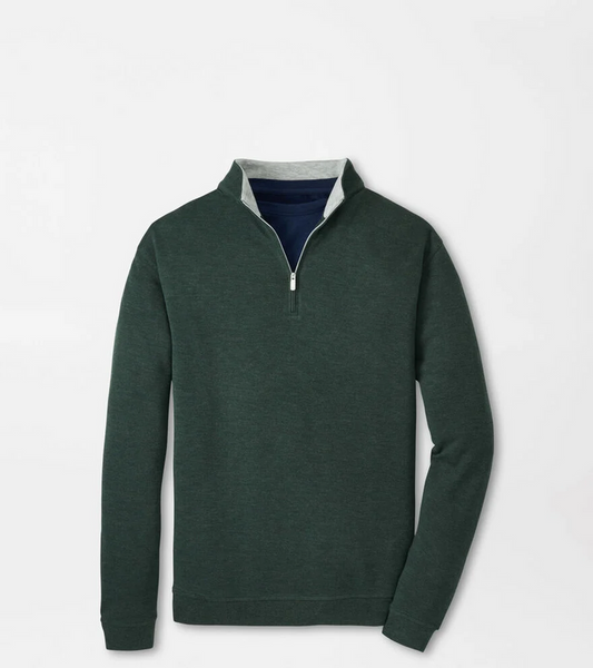 Crown Comfort Quarter-Zip Pullover - Deep Verdant