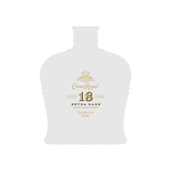 Crown Royal 18 Year Old Extra Rare Canadian Whisky Crown Royal