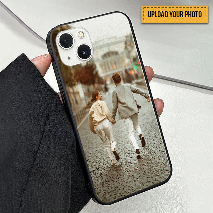 Custom Photo Anniversary Photo - I Love You Forever Gift For Him For Her Personalized Phone Case