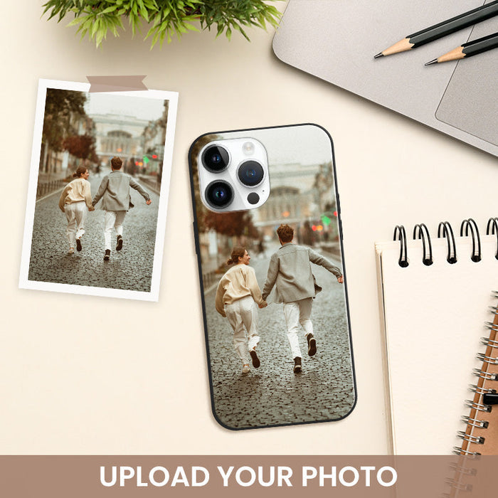 Custom Photo Anniversary Photo - I Love You Forever Gift For Him For Her Personalized Phone Case