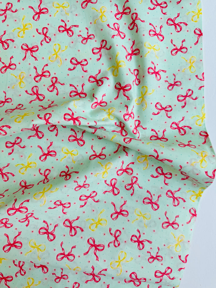 Cutie Ribbon - Mint - Atsuko Matsuyama - 30's Collection - Yuwa