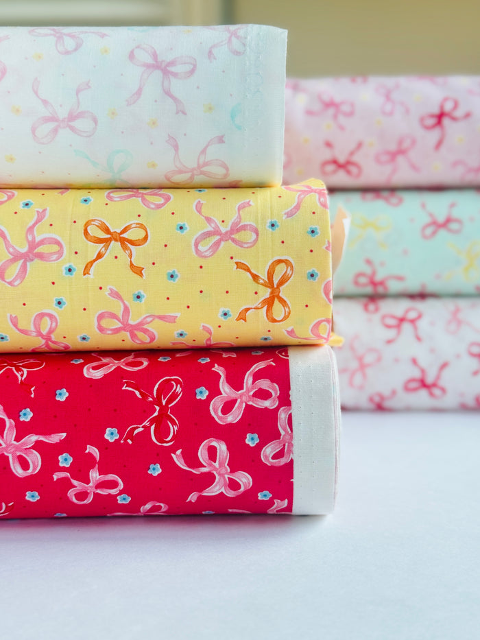 Cutie Ribbon - Pink - Atsuko Matsuyama - 30's Collection - Yuwa