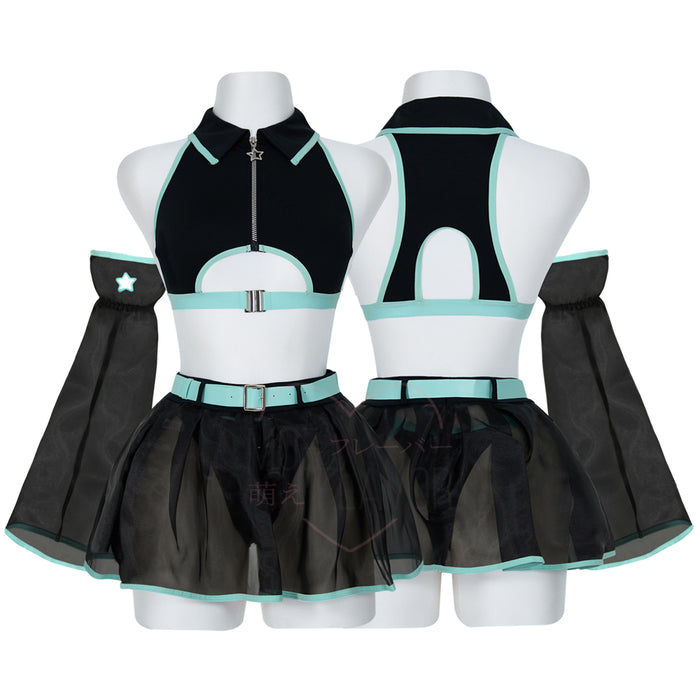 Cyber Siren - Mesh Top/Skirt Cyber Girl Lingerie