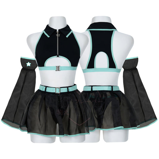 Cyber Siren - Mesh Top/Skirt Cyber Girl Lingerie