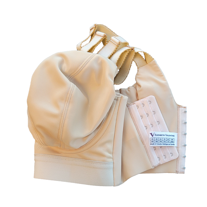 Dahlia Double Wireless Macromastia Bra Bands 24 to 50 Cups K to Q