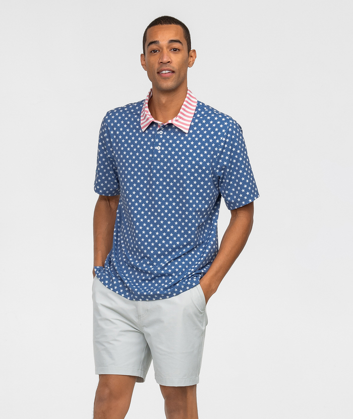 Daily Dose Printed Polo