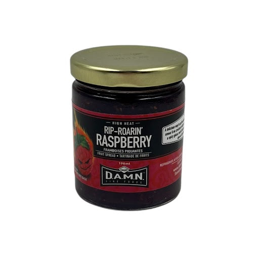 D.A.M.N. Fine Foods - Spicy Fruit Spread: Rip Roarin' Raspberry (250 ml)