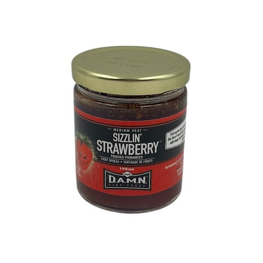 D.A.M.N. Fine Foods - Spicy Fruit Spread Sizzlin' Strawberry (250 ml)