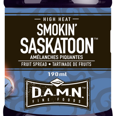 D.A.M.N. Fine Foods - Spicy Fruit Spread: Smokin' Saskatoon (250 ml)