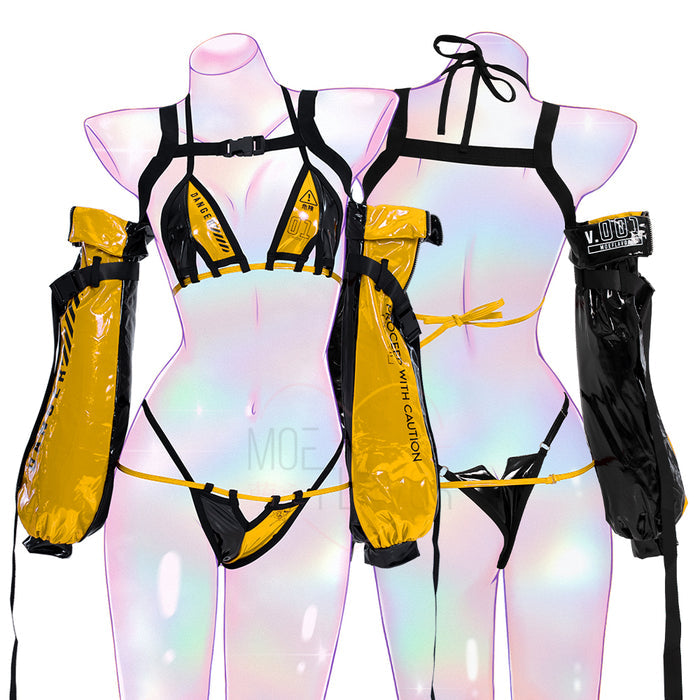 Yellow & Black / XS/S