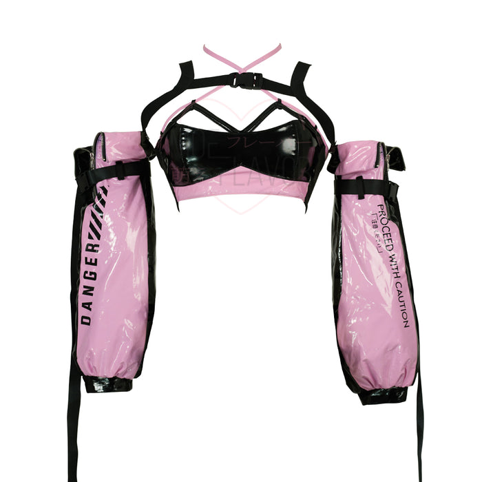Pink & Black / Top / XS/S