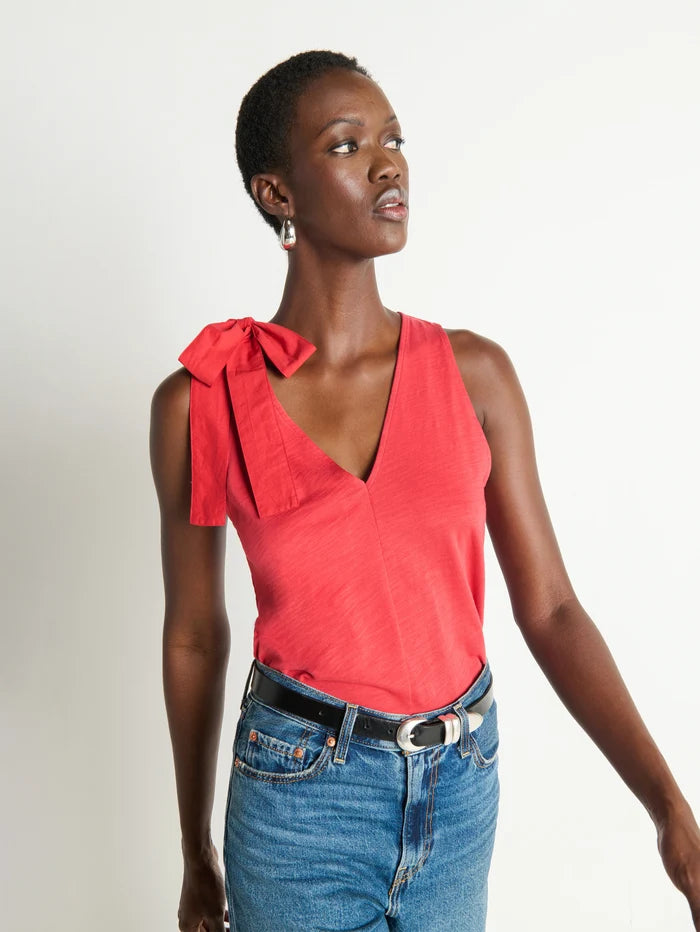 Daniella Tank-Heartbeat Red