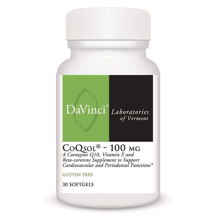 Davinci Labs - CoQsol 100mg [Health and Beauty] - The Oasis of Health