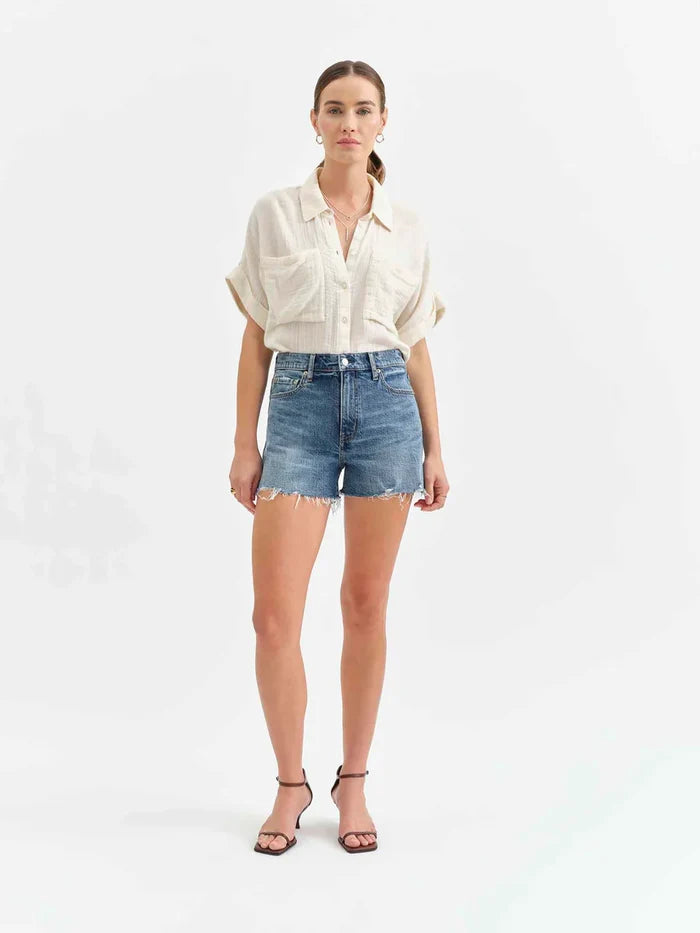 Daze-Troublemaker High Rise Short-Heartbeat Vintage
