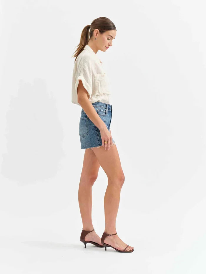Daze-Troublemaker High Rise Short-Heartbeat Vintage