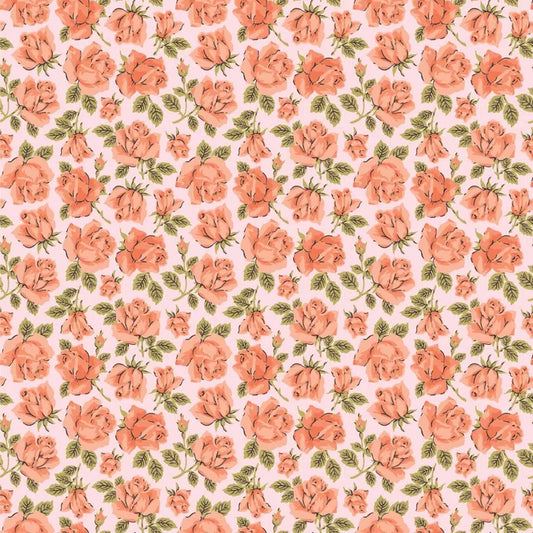 Delightful Department Store - Carol's Roses - Pink - Poppie Cotton