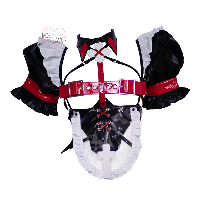 Black & Red / Top / XS/S