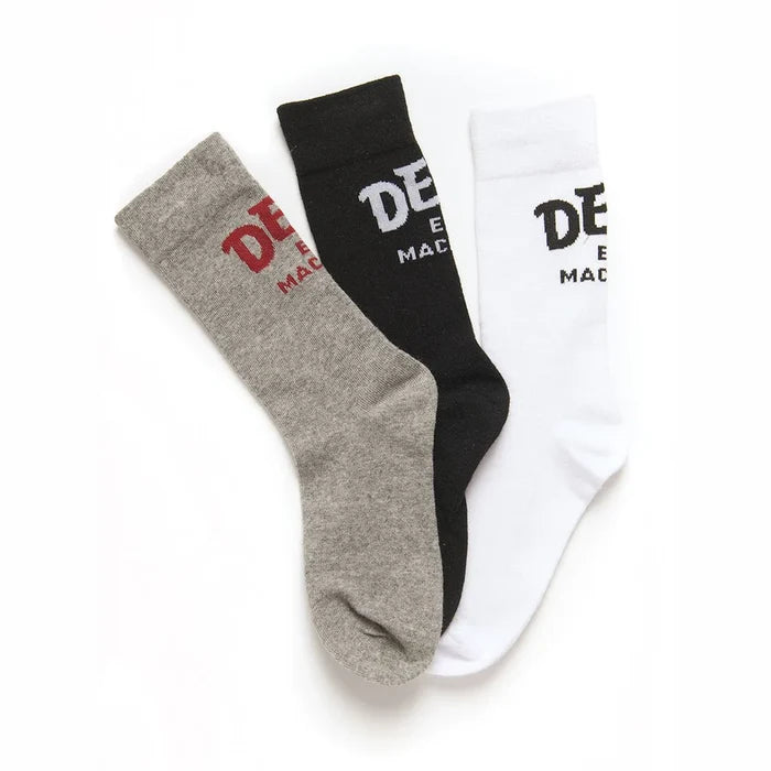 DEUS EX MACHINA - CURVY SOCK 3PK MULTI